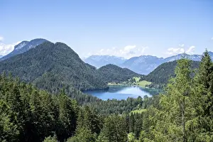 Hintersteiner See in the mountains