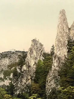 Hirschgrund and the Hexentanzplatz near Bodetal in the Harz Mountains