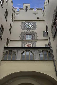Hisoric Brucktor with tower clock
