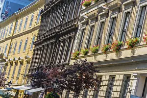 Historic architecture of downtown Budapest