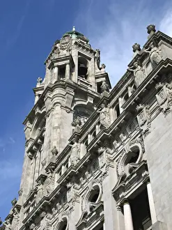 Historic architecture, the famous town hall of Porto