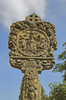 Historic baker's wayside shrine from 1696
