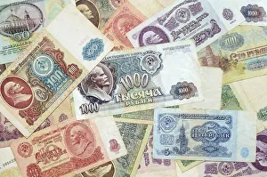 Historic banknotes, Soviet Union rubles