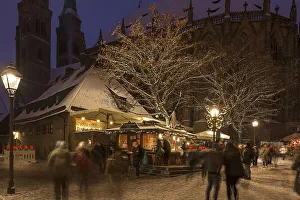 Historic Bratwursthaeusle in wintry