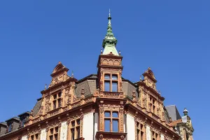 Historic building in the city of Leipzig