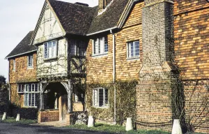 Historic building King Henry 8th Pub Hotel, Hever, Kent, England, UK 1960