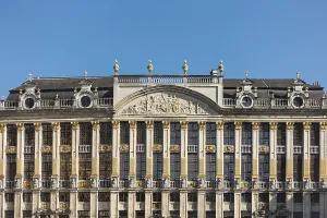 Historic buildings in Brussels Belgium