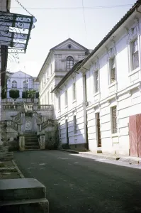 Historic buildings in the city centre of Quito, Ecuador, South America 1962, South America