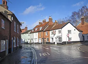 Historic buildings and shops in New Street
