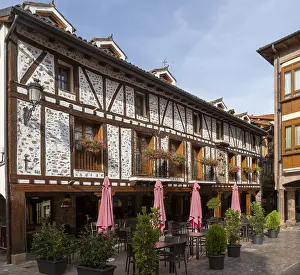 Historic buildings in town of Ezcaray