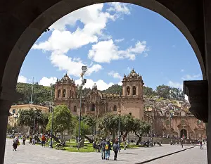 Historic Cathedral of Cusco or Cathedral Basilica of the Assumption of the Virgin Mary at Plaza de Armas