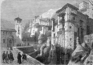 In the historic centre of Granada