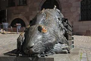 In the historic centre of Nuremberg
