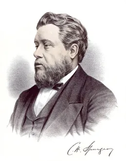 Historic chromolithography from the 19th century
