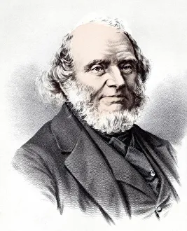 Historic chromolithography from the 19th century