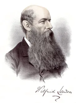 Historic chromolithography from the 19th century