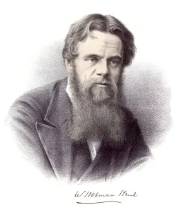 Historic chromolithography from the 19th century