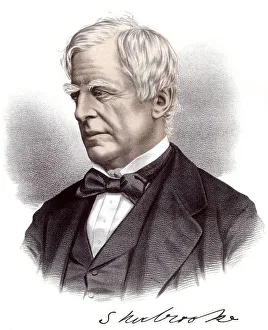 Historic chromolithography from the 19th century