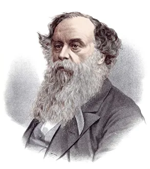 Historic chromolithography from the 19th century
