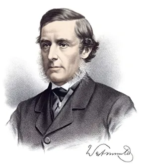 Historic chromolithography from the 19th century