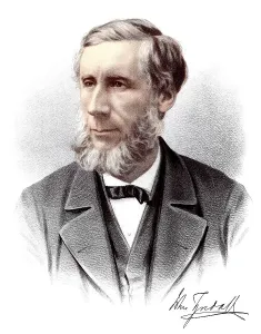 Historic chromolithography from the 19th century