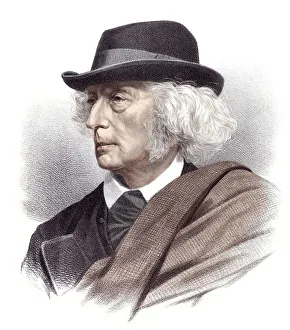 Historic chromolithography from the 19th century