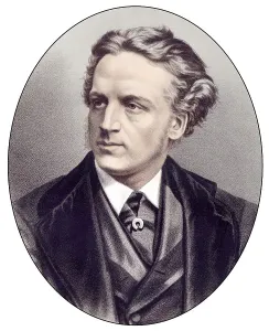 Historic chromolithography from the 19th century