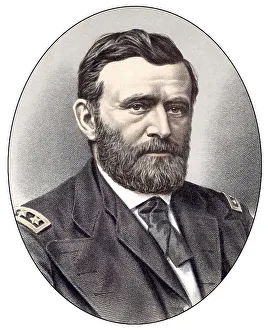 Historic chromolithography from the 19th century