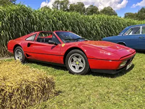 Historic classic sports car Ferrari GTS turbo