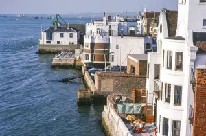 Historic coastal buildings, Old Portsmouth