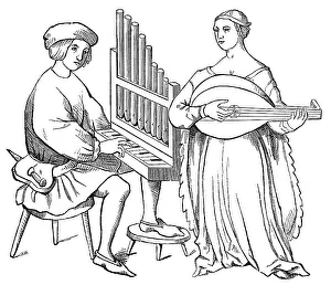 Historic drawing from the 19th century