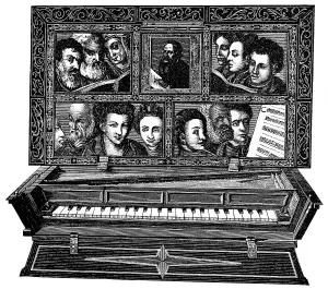 Historic drawing from the 19th century