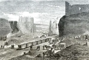 Historic drawing, 19th century