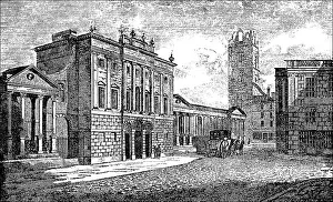 Historic drawing, Bank of England