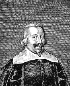 Historic drawing, portrait of John Pym