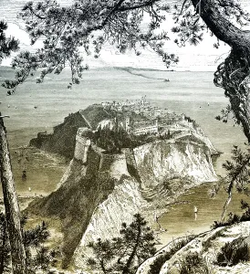 Historic drawing, Principality of Monaco