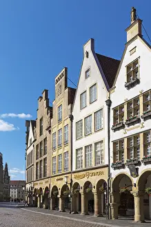 Historic gabled houses at Prinzipalmarkt