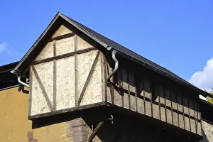 Historic half-timbered house in Germany