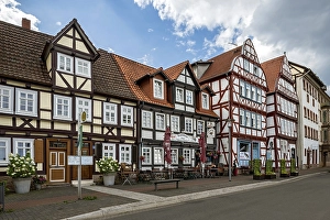 Historic half-timbered houses, Old Town