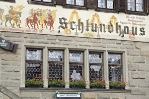 Historic Hotel Schlundhaus, monument to the entry of the Swedish King Gustav II Adolf into Schmalkalden in 1651