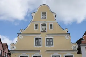 Historic house gable from 1737