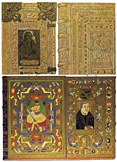Historic illustration, German ornaments