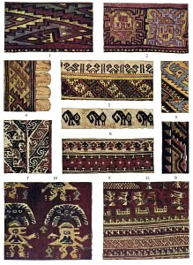 Historic illustration, prehistoric ornaments