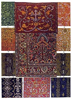Historic illustration, Spanish-Portuguese ornaments