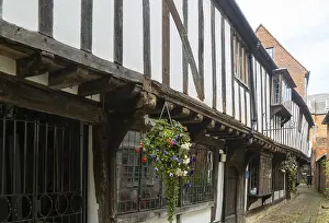 Category Cities DE Prints: Historic listed buildings C16 timber framed buildings