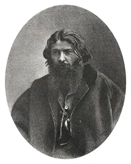Historic lithography from the 19th century