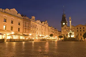 Historic old town of Pardubice on the Labe