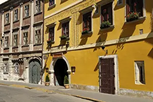 Historic old town of Sopron, Hungaria
