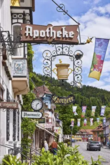 Historic pharmacy, nose sign, pharmacy