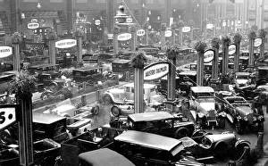 Historic photo, auto show, ca. 1930